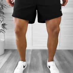 Sort de baie casual negru 12732 D6-4.3-Pantaloni > Sort de baie