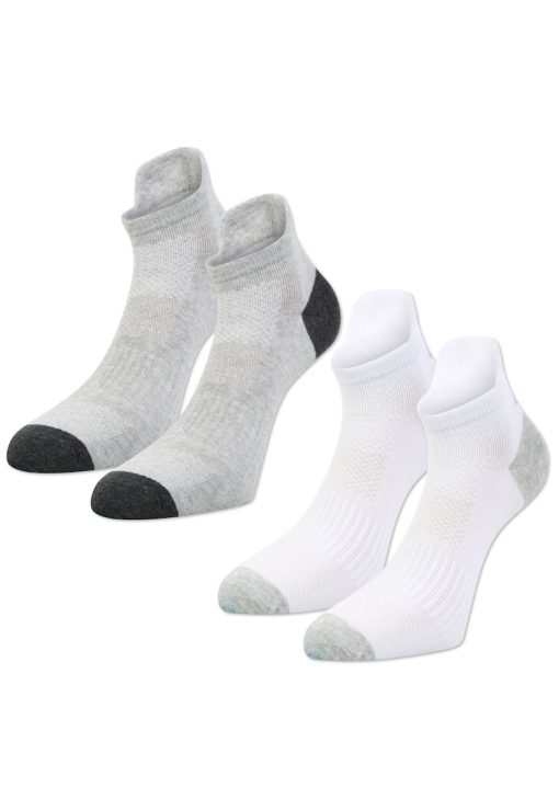 Sosete barbati  Accelera set 2 perechi - alb - amestec de materiale --BARBATI/IMBRACAMINTE/Dresuri si sosete-IMBRACAMINTE/Dresuri si sosete