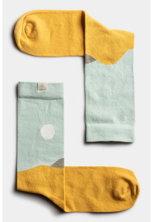 Sosete lungi unisex din amestec de bumbac-FEMEI/IMBRACAMINTE/Dresuri si sosete-IMBRACAMINTE/Dresuri si sosete