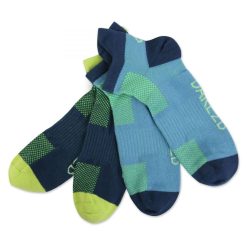 Sosete sport  Accelera set 2 perechi - albastru - bumbac - respirabil --FEMEI/IMBRACAMINTE/Dresuri si sosete-IMBRACAMINTE/Dresuri si sosete