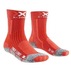 Sosete sport copii  trekking - rosu - antibacterian - elastan-FETE/IMBRACAMINTE/Lenjerie intima-IMBRACAMINTE/Lenjerie intima