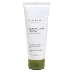 Spuma de curatare cu Houttuynia Cordata + arbore de ceai - 150ml - Mary and May-FEMEI/INGRIJIRE COSMETICA/Ingrijire corp-INGRIJIRE COSMETICA/Ingrijire corp