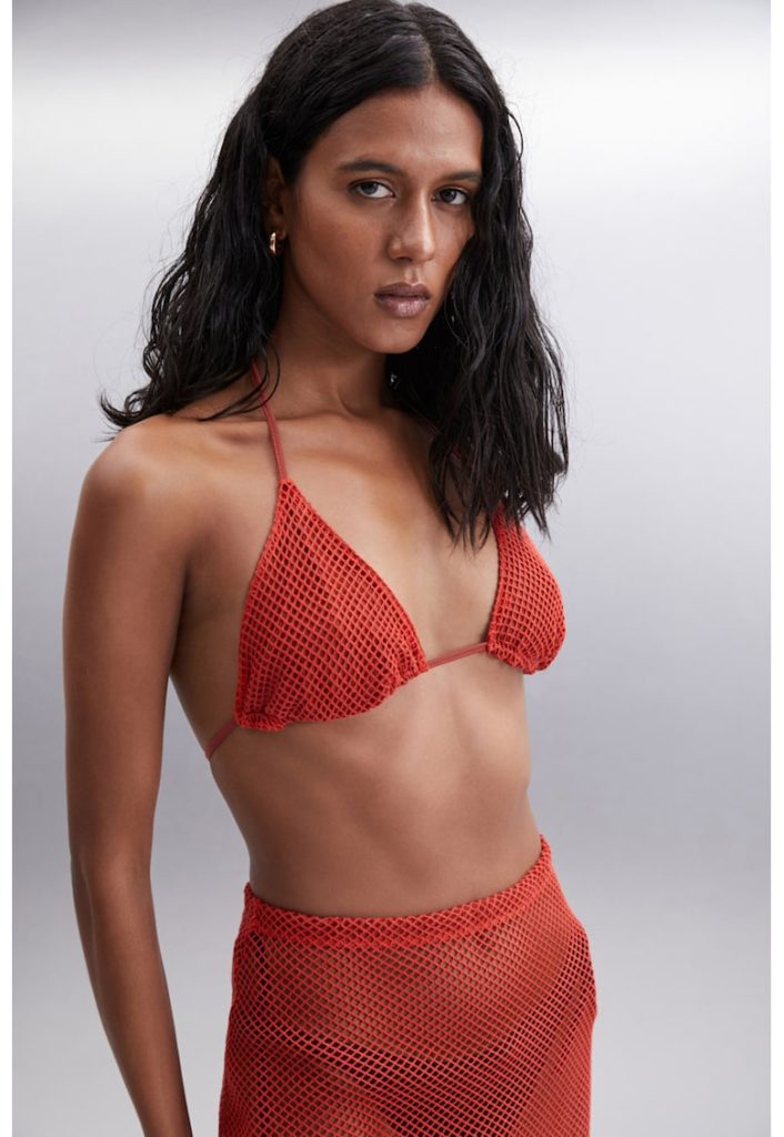 Sutien de baie cu cupe triunghiulare-FEMEI/IMBRACAMINTE/Costume de baie-IMBRACAMINTE/Costume de baie
