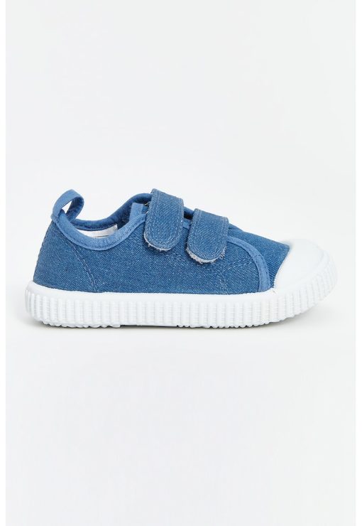 Tenisi din material textil cu velcro-BAIETI/INCALTAMINTE/Pantofi clasici-INCALTAMINTE/Pantofi clasici