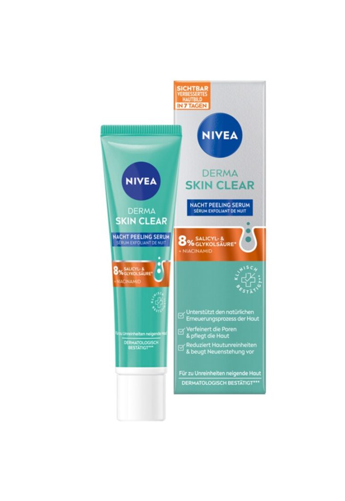 Tratament exfoliant pentru noapte  Derma Skin Clear - 40 ml-FEMEI/INGRIJIRE COSMETICA/Produse cosmetice-INGRIJIRE COSMETICA/Produse cosmetice