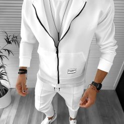 Trening barbati slim fit alb cu defect DEF645  N3-3.1-Trening