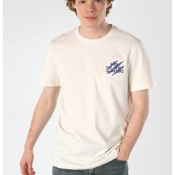 Tricou Cu Maneca Scurta De Barbati Alb - Regular Fit-BARBATI/IMBRACAMINTE/Tricouri si maiouri-IMBRACAMINTE/Tricouri si maiouri