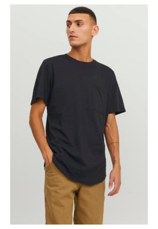 Tricou barbati -  33013 - Bumbac - Negru-BARBATI/IMBRACAMINTE/Tricouri si maiouri-IMBRACAMINTE/Tricouri si maiouri