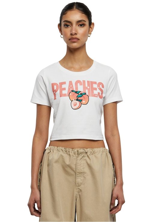 Tricou crop cu imprimeu cu fructe-FEMEI/IMBRACAMINTE/Tricouri si maiouri-IMBRACAMINTE/Tricouri si maiouri