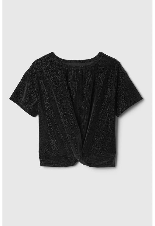 Tricou cu aspect stralucitor-FETE/IMBRACAMINTE/Tricouri si maiouri-IMBRACAMINTE/Tricouri si maiouri