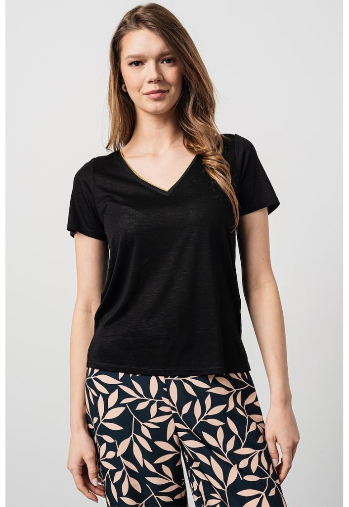 Tricou cu decolteu in V Noel-FEMEI/IMBRACAMINTE/Tricouri si maiouri-IMBRACAMINTE/Tricouri si maiouri