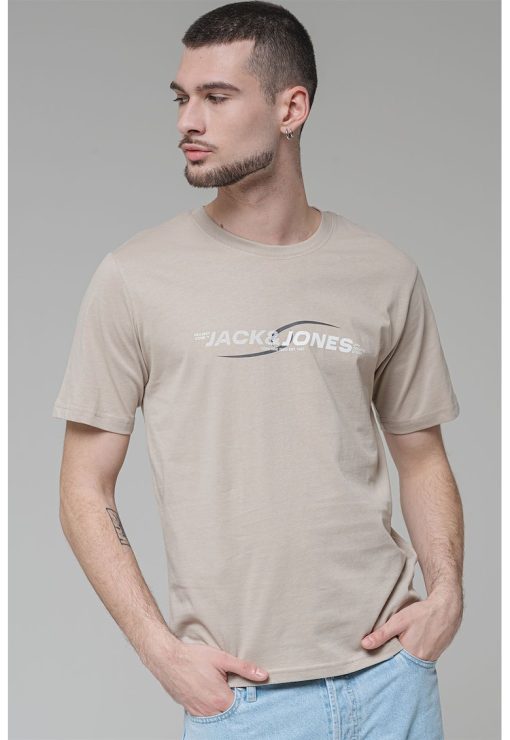 Tricou cu decolteu la baza gatului si imprimeu Tarmac-BARBATI/IMBRACAMINTE/Tricouri si maiouri-IMBRACAMINTE/Tricouri si maiouri