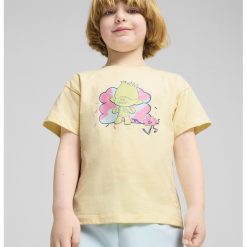Tricou cu decolteu la baza gatului si imprimeu Trolls-BAIETI/IMBRACAMINTE/Tricouri si maiouri-IMBRACAMINTE/Tricouri si maiouri