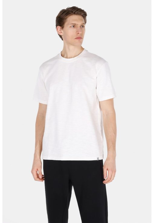Tricou cu decolteu la baza gatului si maneci cazute-BARBATI/IMBRACAMINTE/Tricouri si maiouri-IMBRACAMINTE/Tricouri si maiouri