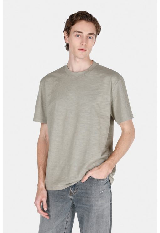 Tricou cu decolteu la baza gatului si maneci cazute-BARBATI/IMBRACAMINTE/Tricouri si maiouri-IMBRACAMINTE/Tricouri si maiouri