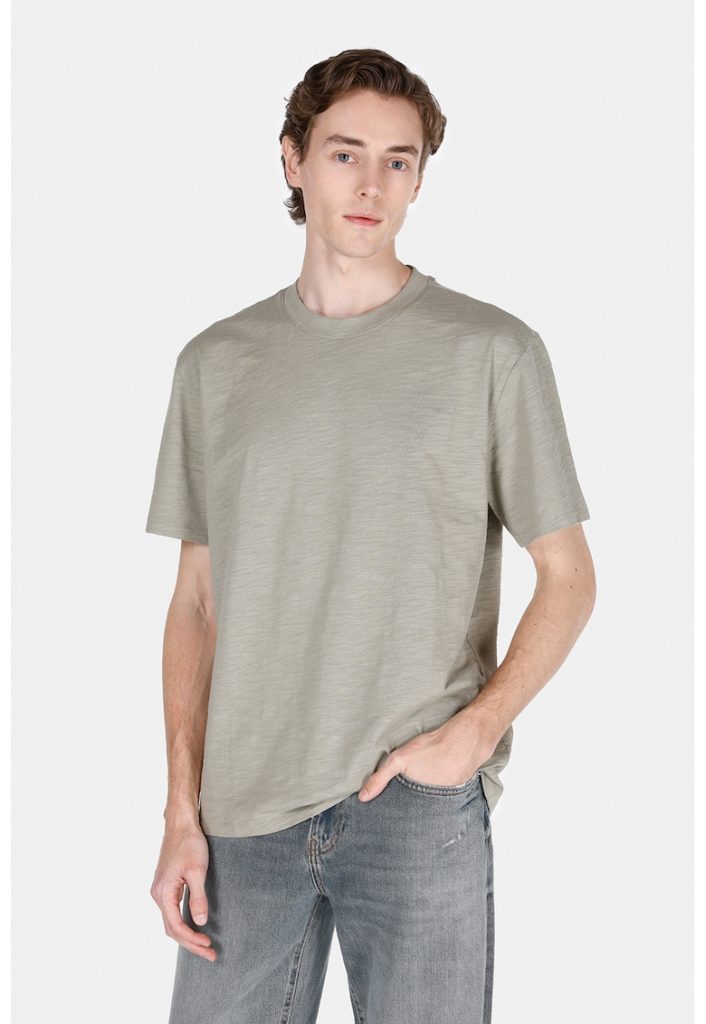 Tricou cu decolteu la baza gatului si maneci cazute-BARBATI/IMBRACAMINTE/Tricouri si maiouri-IMBRACAMINTE/Tricouri si maiouri