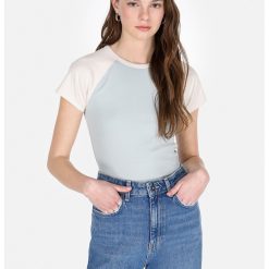 Tricou cu decolteu rotund-FEMEI/IMBRACAMINTE/Tricouri si maiouri-IMBRACAMINTE/Tricouri si maiouri