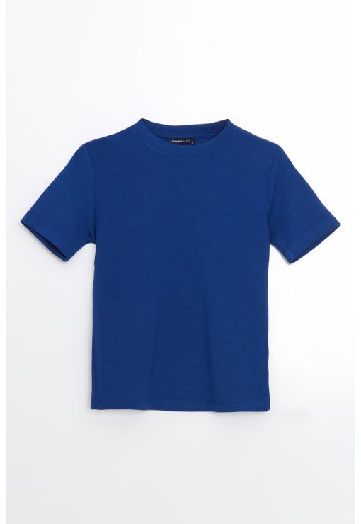 Tricou cu decolteu rotund-FEMEI/IMBRACAMINTE/Tricouri si maiouri-IMBRACAMINTE/Tricouri si maiouri