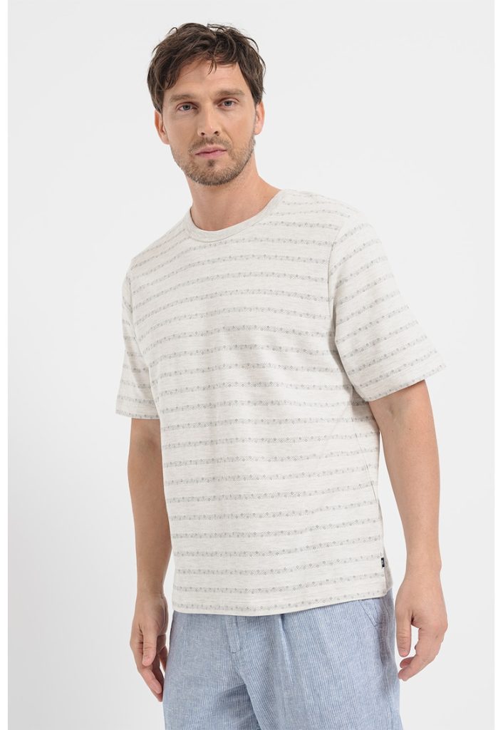 Tricou cu decolteu rotund-BARBATI/IMBRACAMINTE/Tricouri si maiouri-IMBRACAMINTE/Tricouri si maiouri
