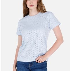Tricou cu decupaje discrete-FEMEI/IMBRACAMINTE/Tricouri si maiouri-IMBRACAMINTE/Tricouri si maiouri