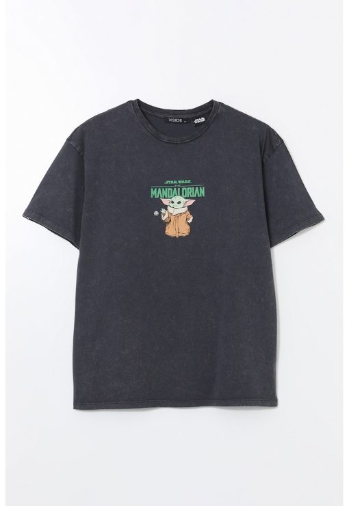 Tricou cu imprimeu desene animate-FEMEI/IMBRACAMINTE/Tricouri si maiouri-IMBRACAMINTE/Tricouri si maiouri