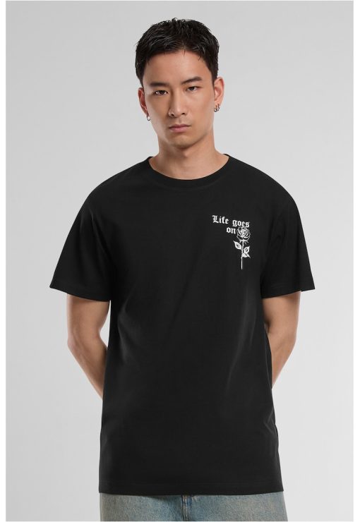 Tricou cu imprimeu discret pe piept-BARBATI/IMBRACAMINTE/Tricouri si maiouri-IMBRACAMINTE/Tricouri si maiouri