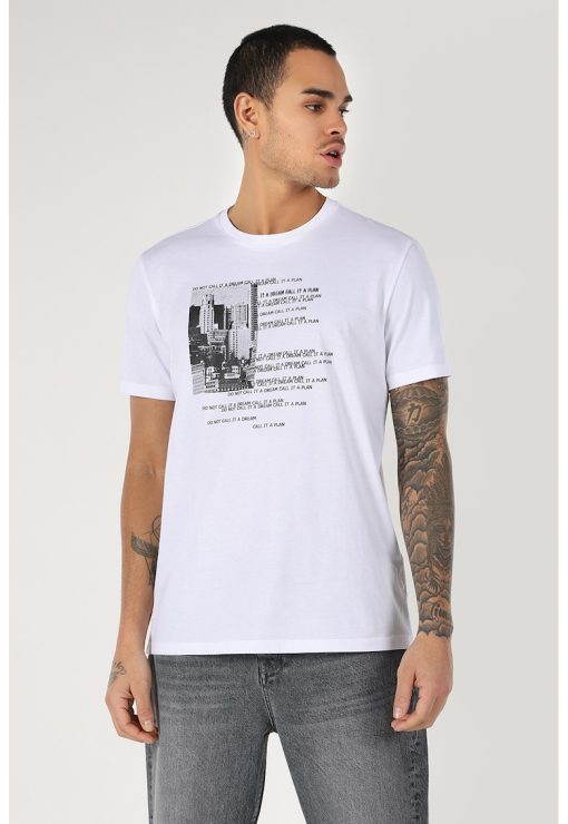 Tricou cu imprimeu foto-BARBATI/IMBRACAMINTE/Tricouri si maiouri-IMBRACAMINTE/Tricouri si maiouri
