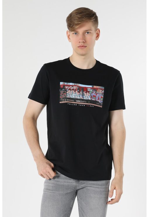 Tricou cu imprimeu foto-BARBATI/IMBRACAMINTE/Tricouri si maiouri-IMBRACAMINTE/Tricouri si maiouri