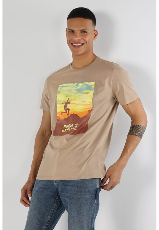 Tricou cu imprimeu foto-BARBATI/IMBRACAMINTE/Tricouri si maiouri-IMBRACAMINTE/Tricouri si maiouri