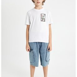 Tricou cu imprimeu grafic-BAIETI/IMBRACAMINTE/Tricouri si maiouri-IMBRACAMINTE/Tricouri si maiouri