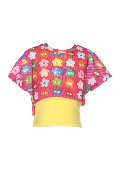 Tricou cu imprimeu grafic si design petrecut-FETE/IMBRACAMINTE/Tricouri si maiouri-IMBRACAMINTE/Tricouri si maiouri