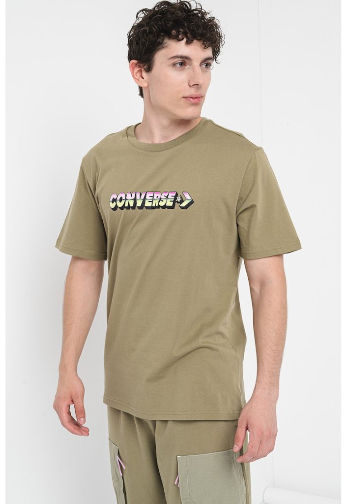 Tricou cu imprimeu logo-BARBATI/IMBRACAMINTE/Tricouri si maiouri-IMBRACAMINTE/Tricouri si maiouri