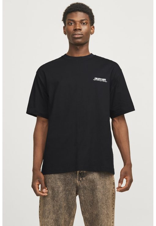 Tricou cu imprimeu pe spate-BARBATI/IMBRACAMINTE/Tricouri si maiouri-IMBRACAMINTE/Tricouri si maiouri