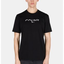 Tricou cu imprimeu si decolteu la baza gatului-BARBATI/IMBRACAMINTE/Tricouri si maiouri-IMBRACAMINTE/Tricouri si maiouri