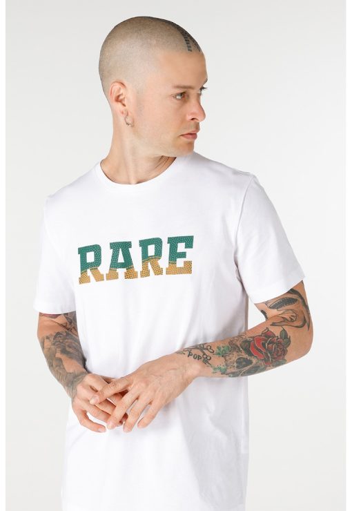 Tricou cu imprimeu text-BARBATI/IMBRACAMINTE/Tricouri si maiouri-IMBRACAMINTE/Tricouri si maiouri