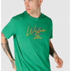 Tricou cu imprimeu text-BARBATI/IMBRACAMINTE/Tricouri si maiouri-IMBRACAMINTE/Tricouri si maiouri