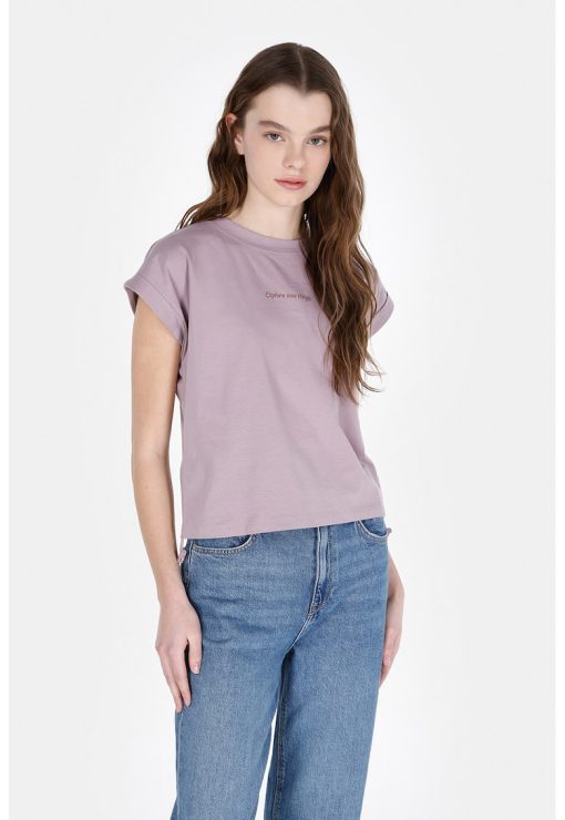 Tricou cu snur lateral-FEMEI/IMBRACAMINTE/Tricouri si maiouri-IMBRACAMINTE/Tricouri si maiouri