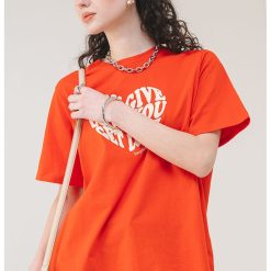 Tricou de bumbac Valerie-FEMEI/IMBRACAMINTE/Tricouri si maiouri-IMBRACAMINTE/Tricouri si maiouri