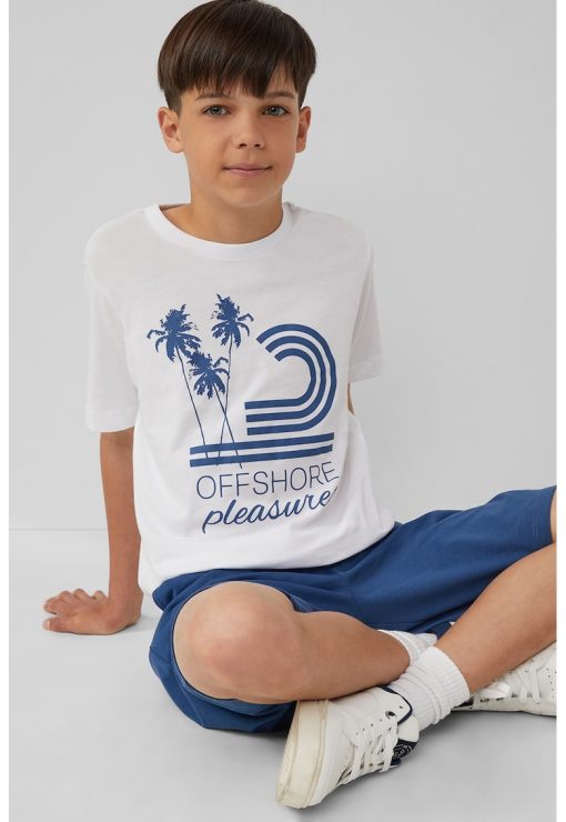Tricou de bumbac cu design grafic-BAIETI/IMBRACAMINTE/Tricouri si maiouri-IMBRACAMINTE/Tricouri si maiouri