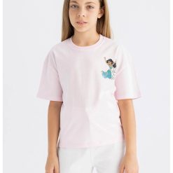 Tricou de bumbac cu imprimeu Disney-FETE/IMBRACAMINTE/Tricouri si maiouri-IMBRACAMINTE/Tricouri si maiouri