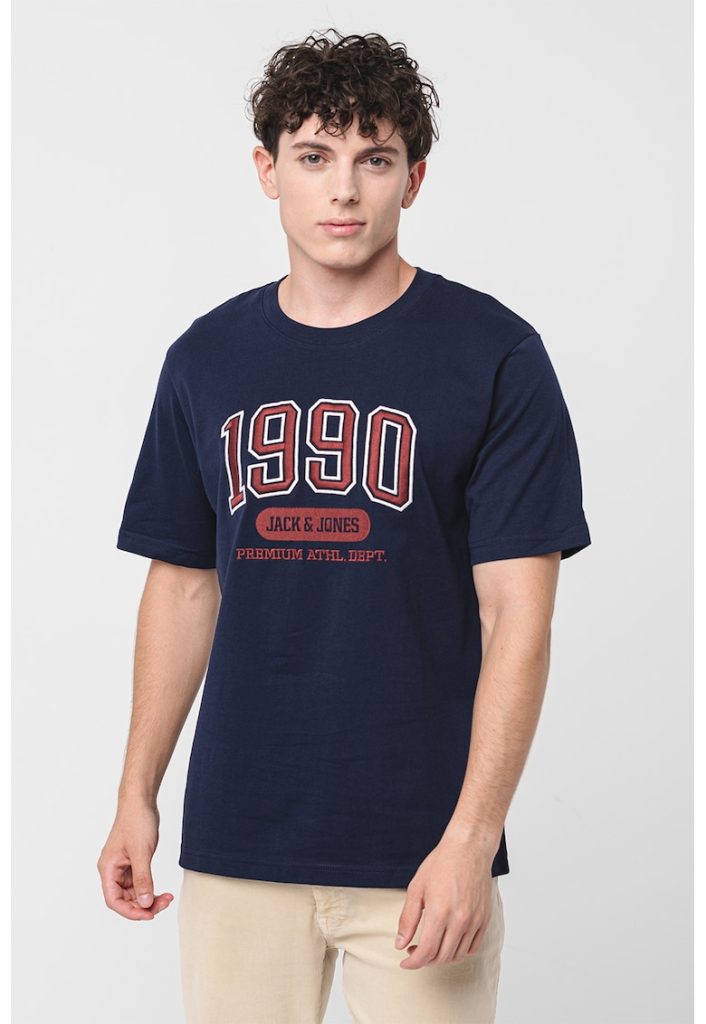 Tricou de bumbac cu imprimeu Douglas-BARBATI/IMBRACAMINTE/Tricouri si maiouri-IMBRACAMINTE/Tricouri si maiouri
