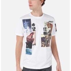 Tricou de bumbac cu imprimeu foto-BARBATI/IMBRACAMINTE/Tricouri si maiouri-IMBRACAMINTE/Tricouri si maiouri