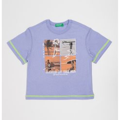 Tricou de bumbac cu imprimeu grafic-BAIETI/IMBRACAMINTE/Tricouri si maiouri-IMBRACAMINTE/Tricouri si maiouri
