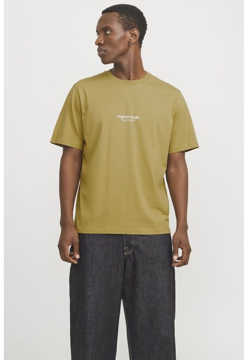 Tricou de bumbac cu imprimeu text-BARBATI/IMBRACAMINTE/Tricouri si maiouri-IMBRACAMINTE/Tricouri si maiouri