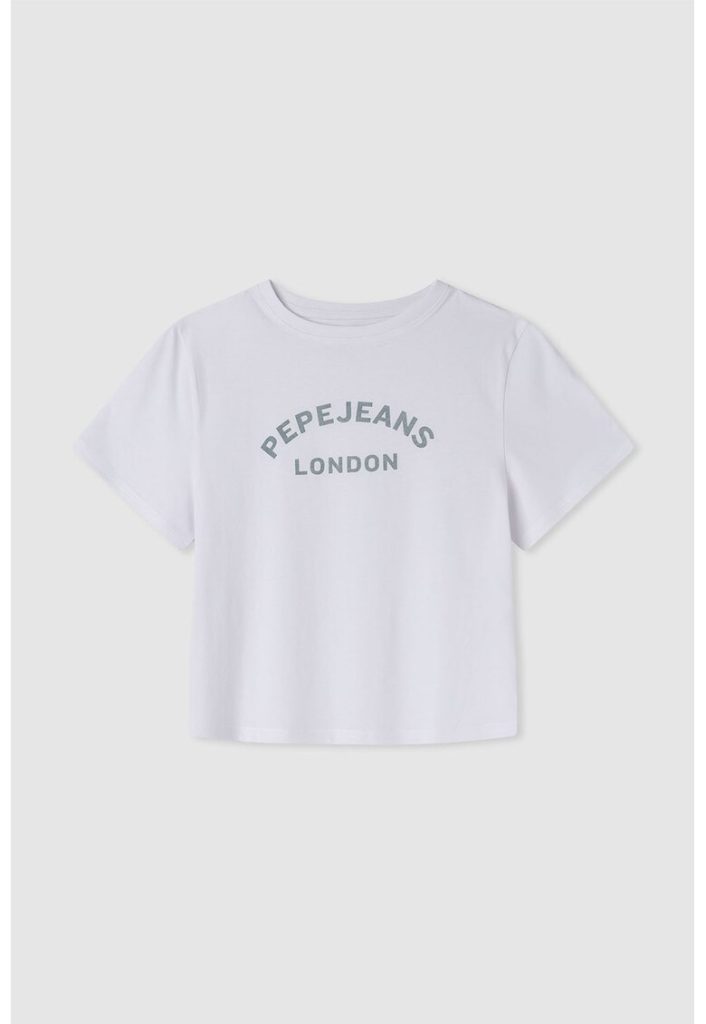Tricou de bumbac cu logo-FETE/IMBRACAMINTE/Tricouri si maiouri-IMBRACAMINTE/Tricouri si maiouri