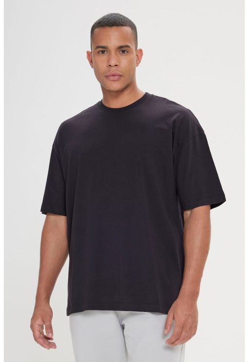 Tricou de bumbac cu maneci cazute-BARBATI/IMBRACAMINTE/Tricouri si maiouri-IMBRACAMINTE/Tricouri si maiouri
