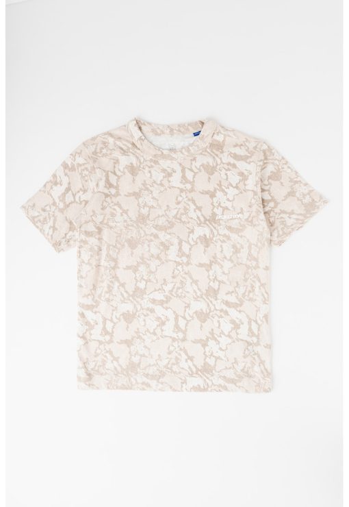 Tricou de bumbac cu model camuflaj-BAIETI/IMBRACAMINTE/Tricouri si maiouri-IMBRACAMINTE/Tricouri si maiouri