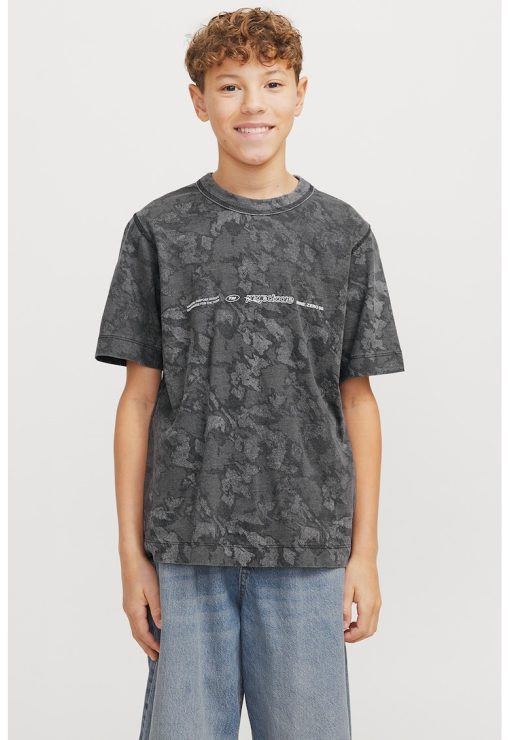 Tricou de bumbac cu model camuflaj-BAIETI/IMBRACAMINTE/Tricouri si maiouri-IMBRACAMINTE/Tricouri si maiouri
