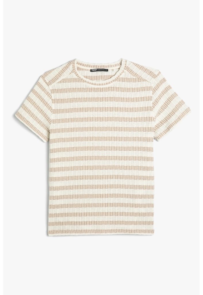 Tricou din amestec de bumbac-BARBATI/IMBRACAMINTE/Tricouri si maiouri-IMBRACAMINTE/Tricouri si maiouri