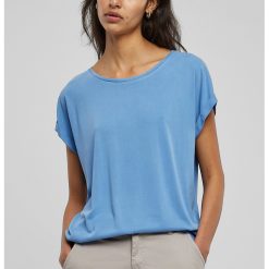 Tricou din amestec de modal-FEMEI/IMBRACAMINTE/Tricouri si maiouri-IMBRACAMINTE/Tricouri si maiouri